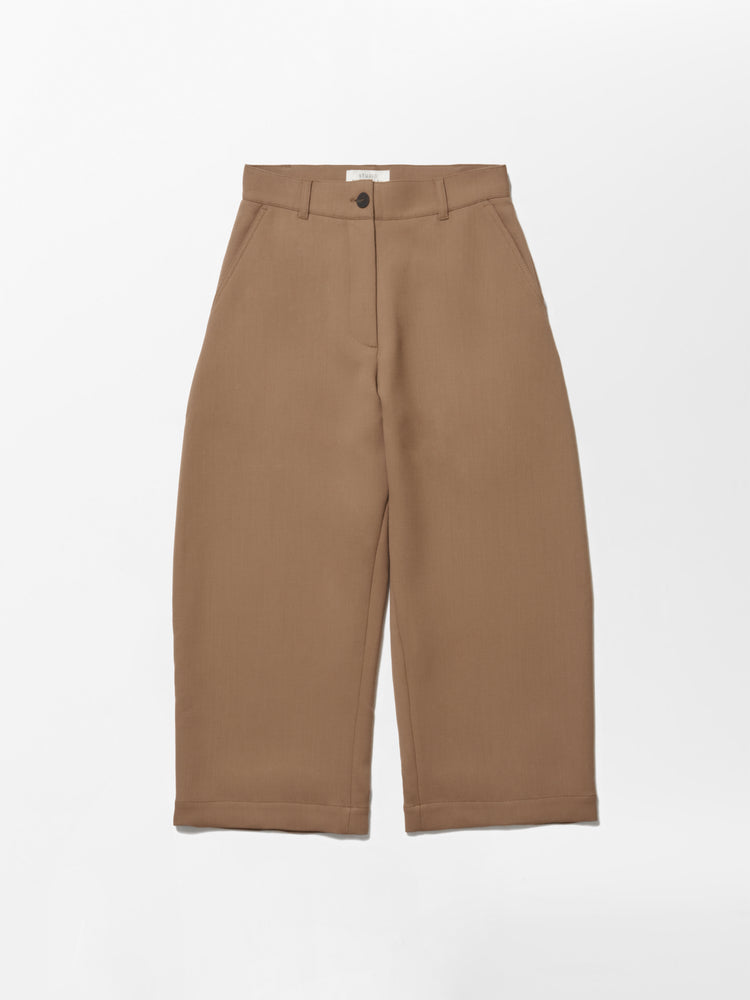 CHALCO VISCOSE PANT IN NUTMEG