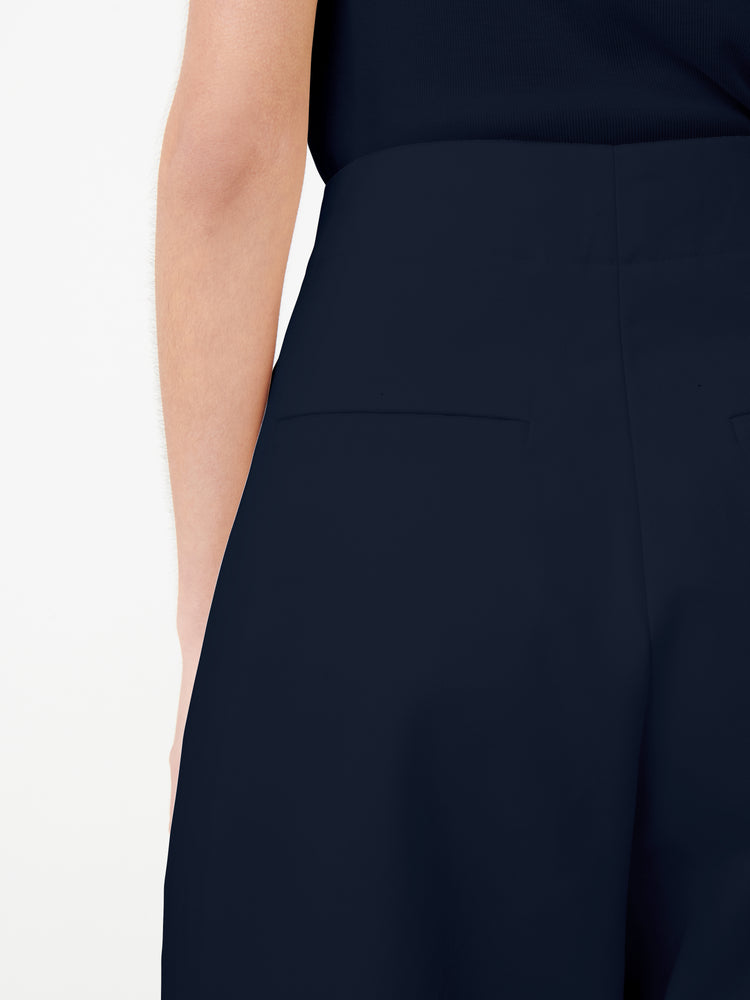 DORDONI VOLUME PANT IN DARK NAVY