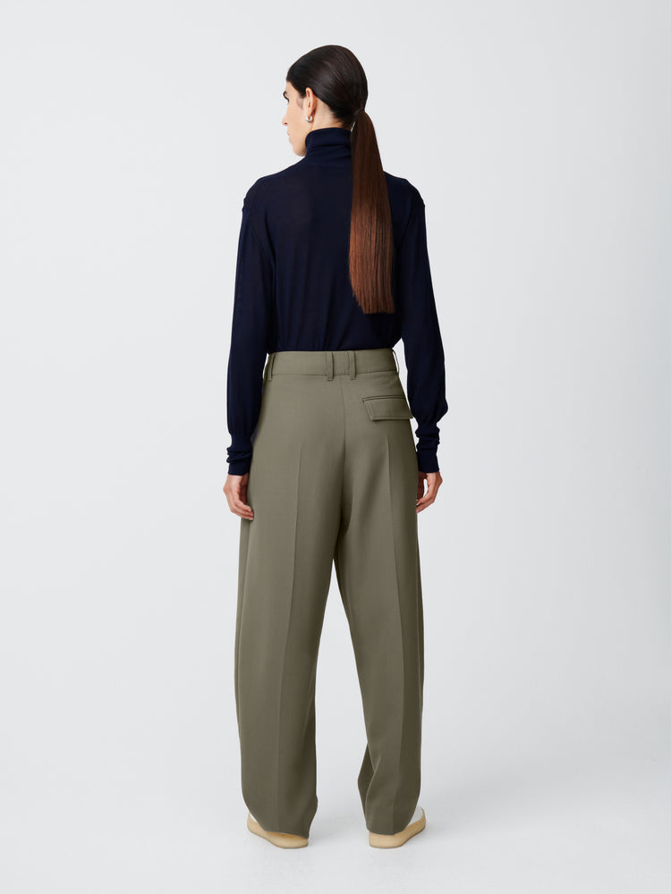 ACUNA WOOL PANT IN REED