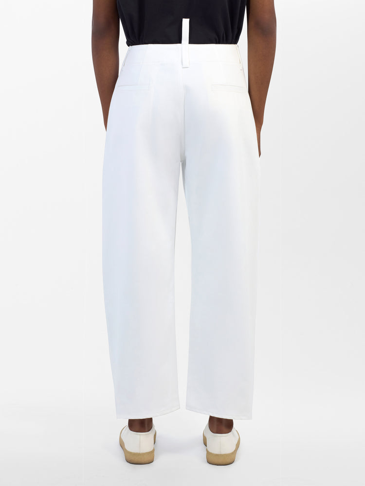 AKERMAN DENIM PANT IN OPTIC WHITE