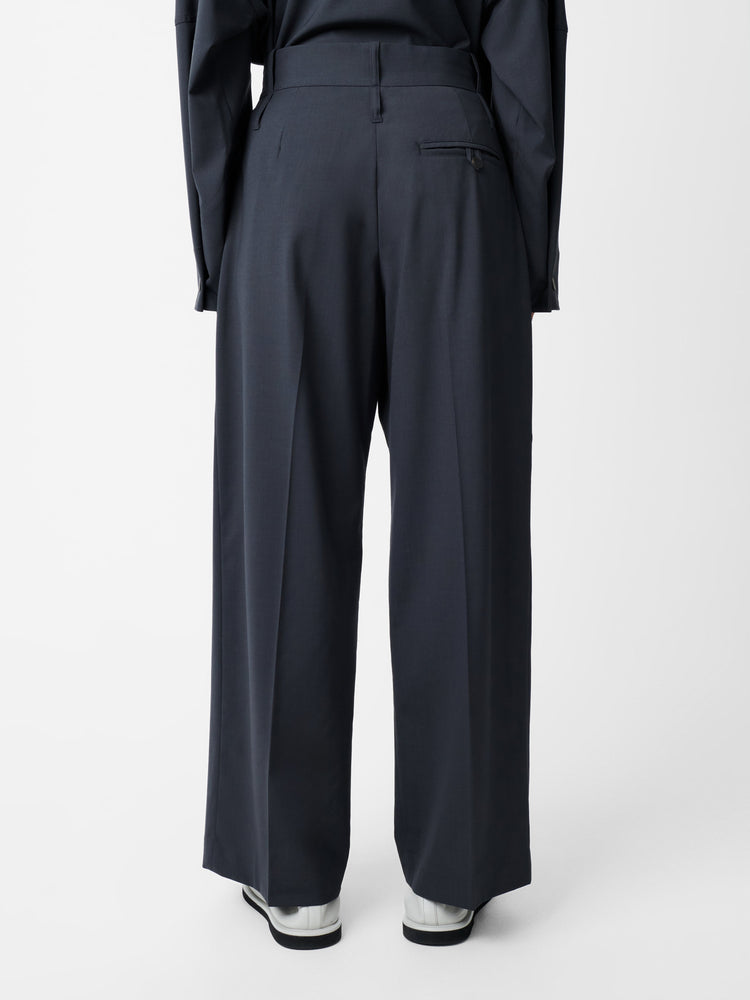 [Pre Order] BAIER TROPICAL WOOL PANT IN SEAL BLUE