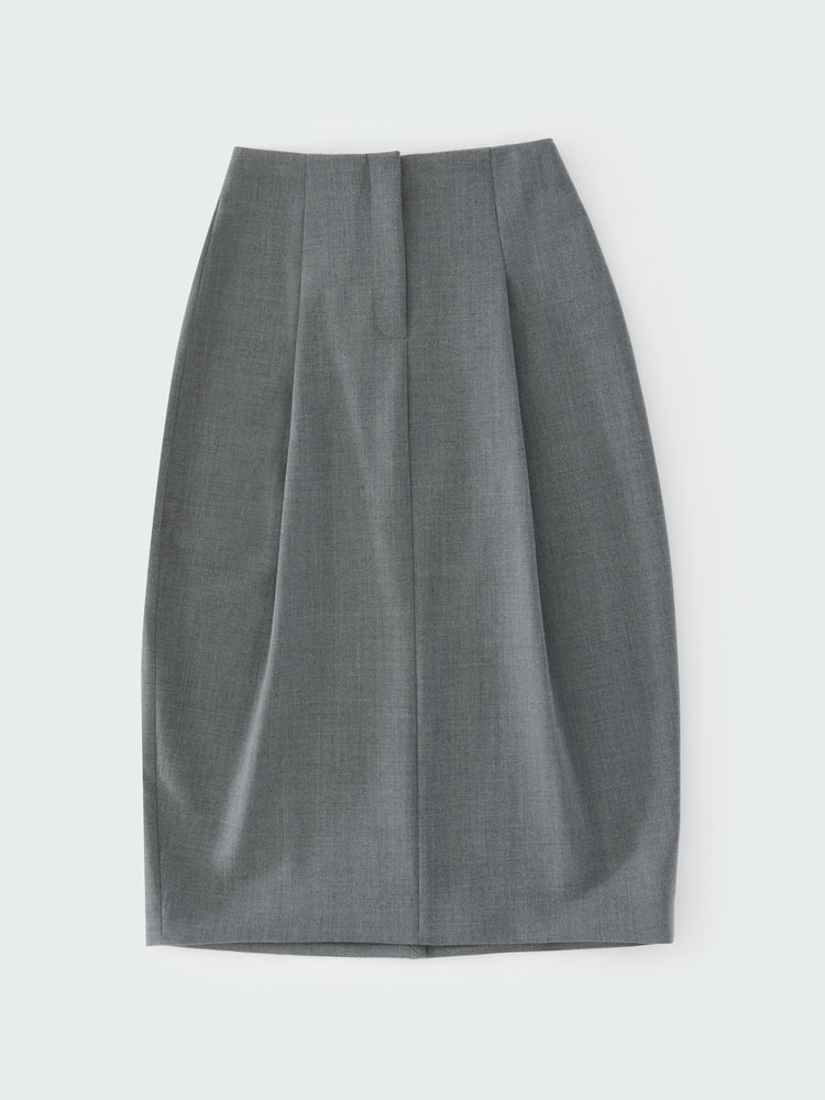 CARSON SKIRT IN GREY MARI