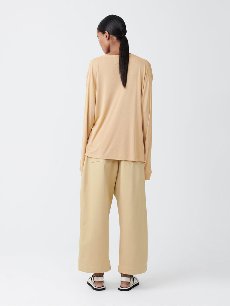 CHALCO LIGHT COTTON PANT IN SAND