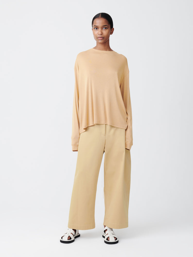 CHALCO LIGHT COTTON PANT IN SAND