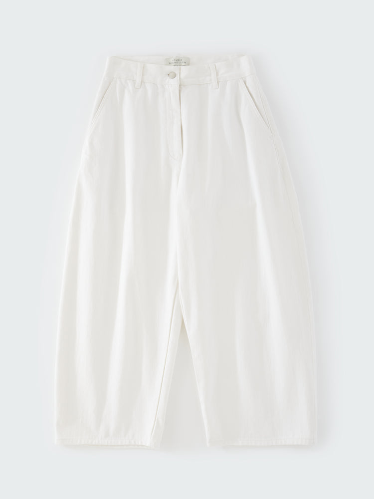 CHALCO DENIM PANT IN PARCHMENT