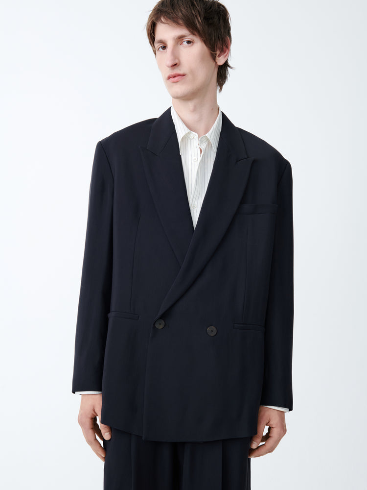 DABURU JACKET IN DARKEST NAVY