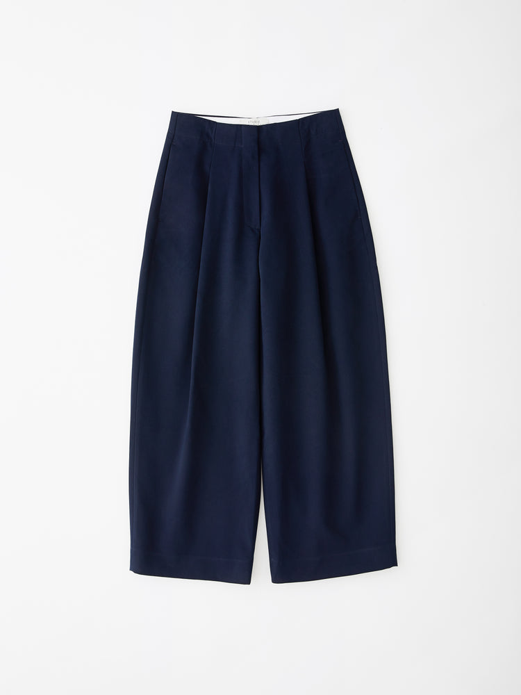 DORDONI VOLUME PANT IN DARK NAVY