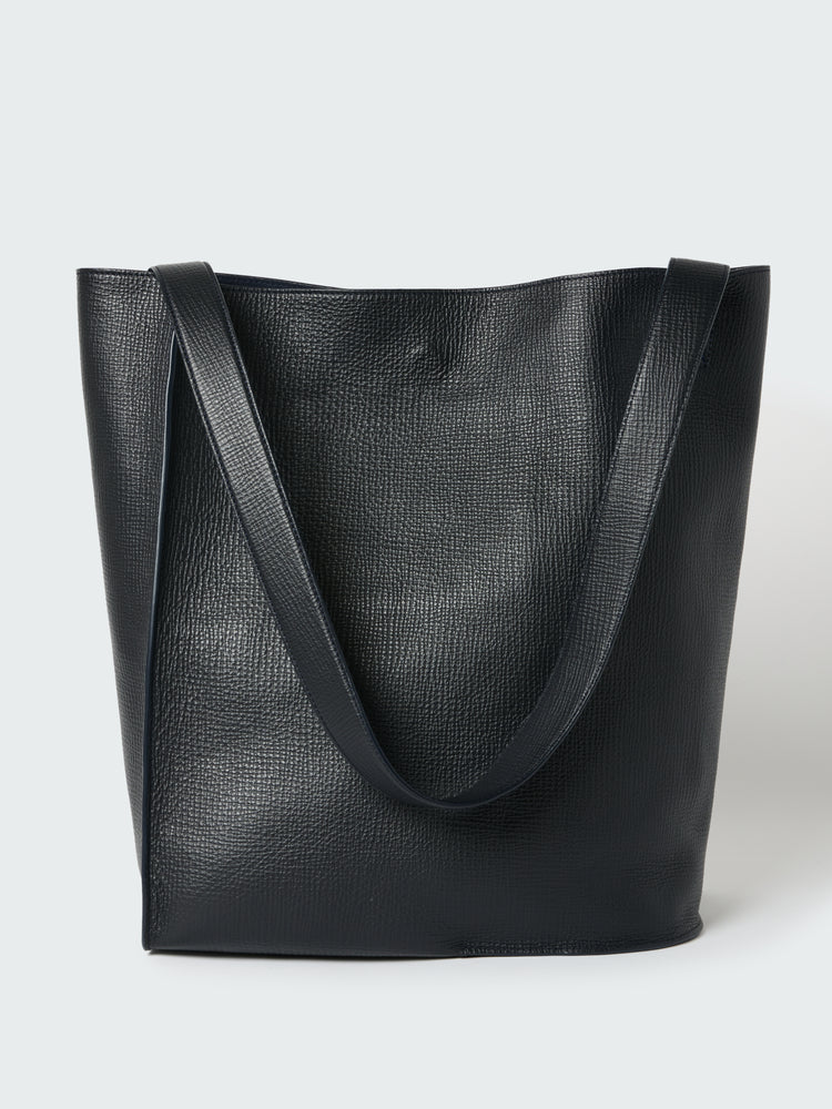 【予約販売】DOUBLET TYPE2 LEATER BAG IN DARKEST NAVY