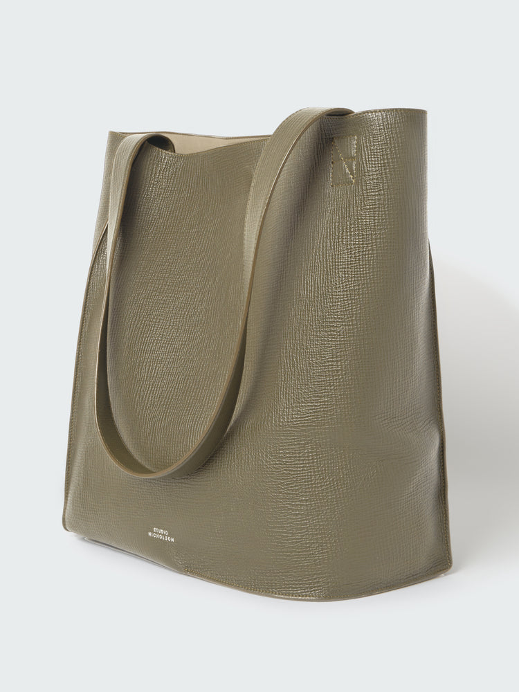 【予約販売】DOUBLET TYPE2 LEATER BAG IN ELEPHANT