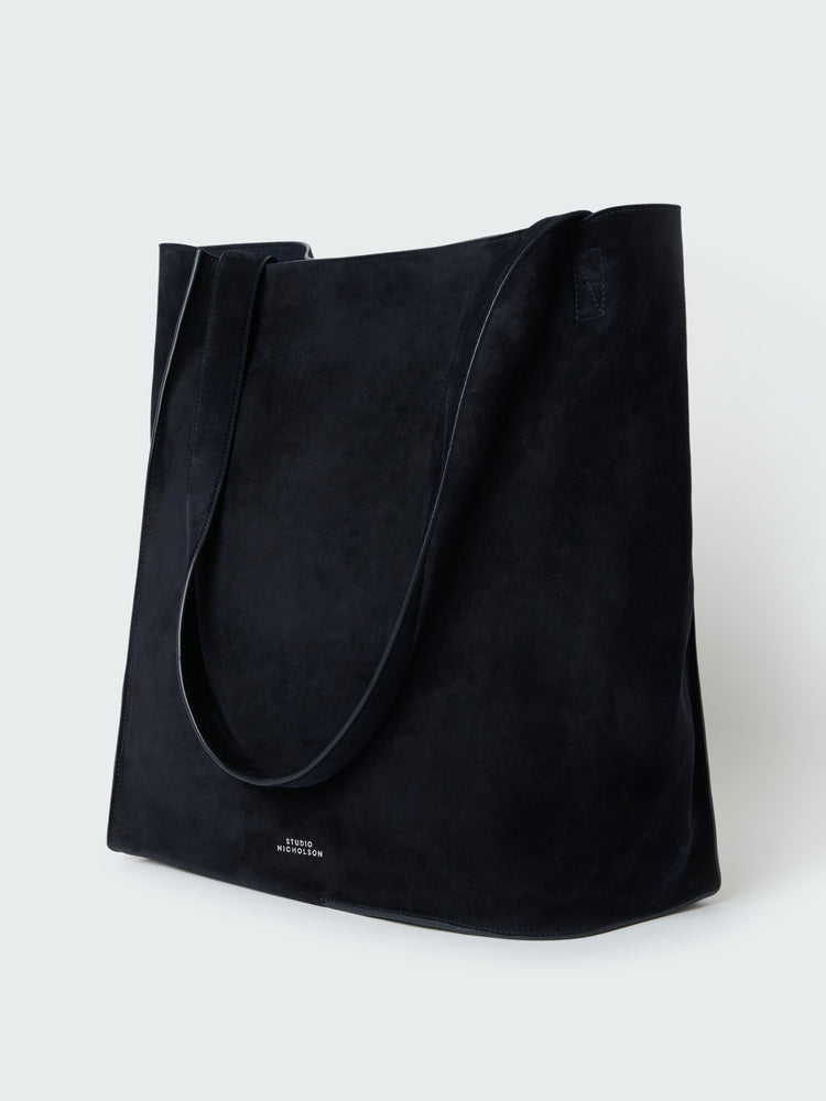 【予約販売】DOUBLET TYPE2 SUEDE BAG IN DARKEST NAVY