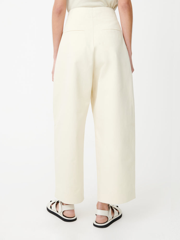 DORDONI VOLUME PANT IN CREAM