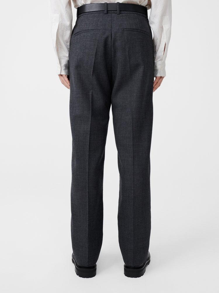 FREEWAY TROPICAL WOOL PANT IN TARMAC