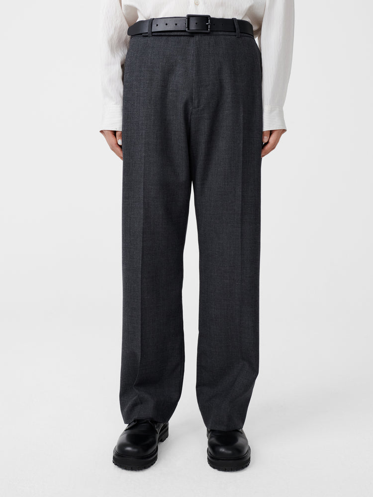 FREEWAY TROPICAL WOOL PANT IN TARMAC