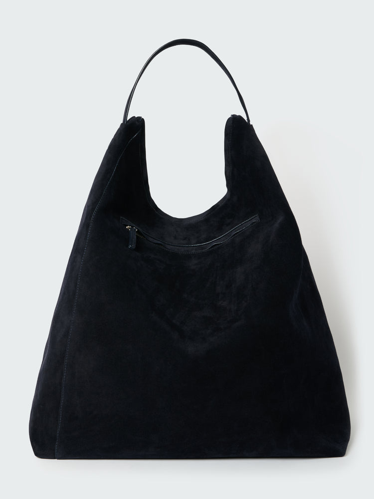 【予約販売】HOBO TYPE 2 SUEDE BAG IN DARKEST NAVY