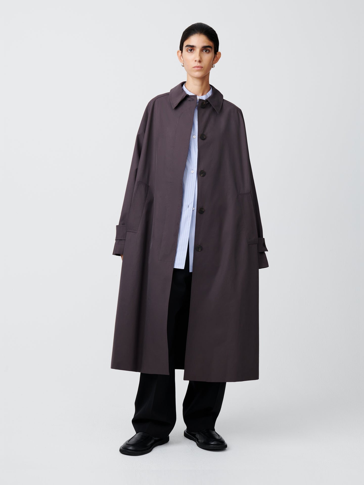 【EXCLUSIVE】HOLIN COAT IN COCOA