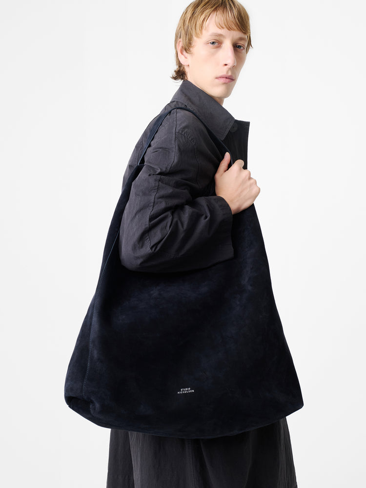 【予約販売】HOBO TYPE 2 SUEDE BAG IN DARKEST NAVY