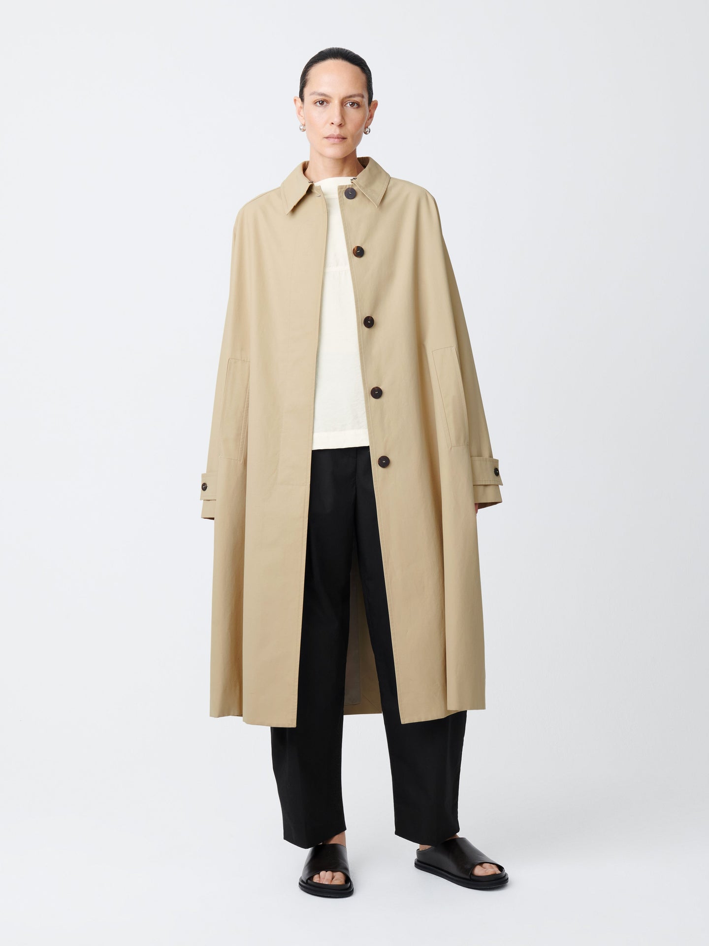 HOLIN COAT IN TAN