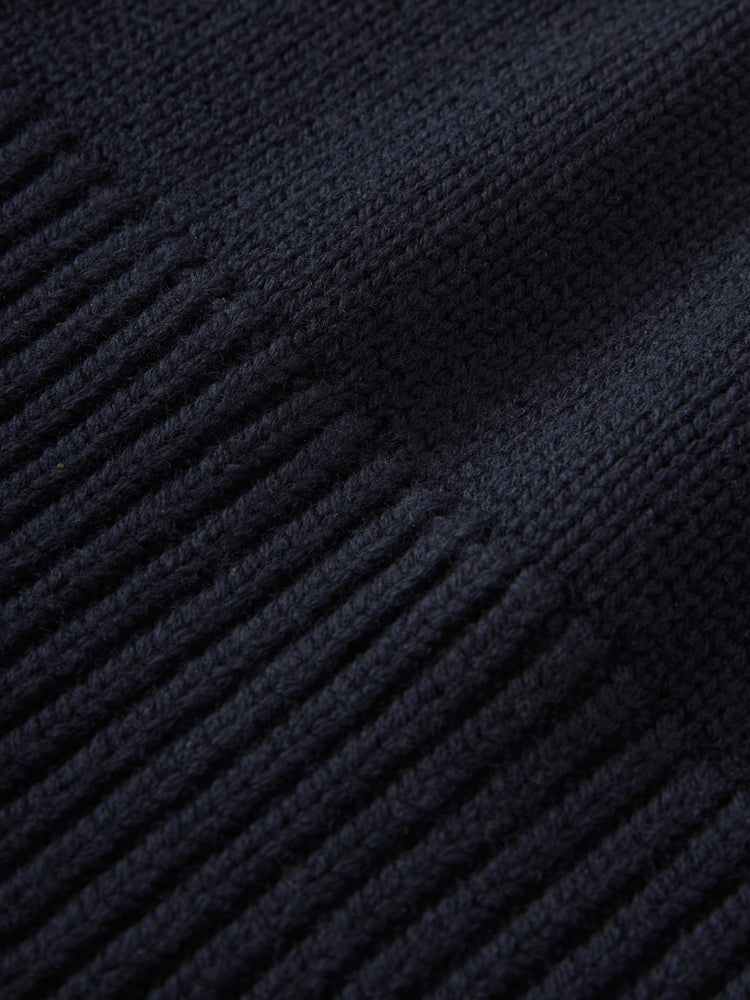 JEAN KNIT IN DARKEST NAVY