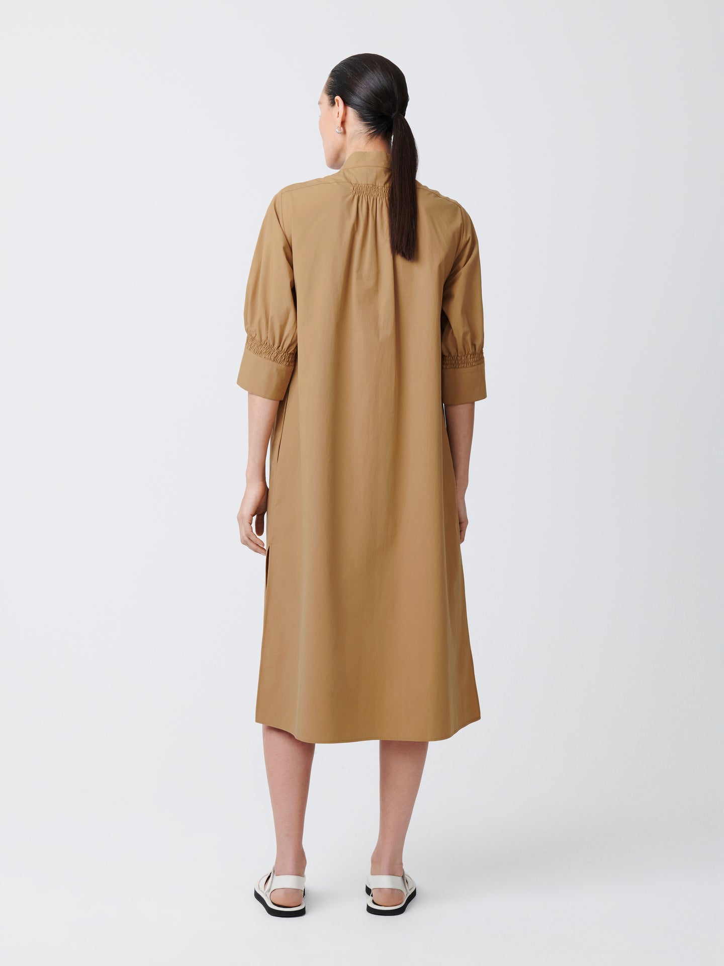 KNOLL DRESS IN SAND