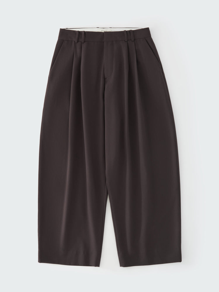 LINE PANT IN ESPRESSO BROWN