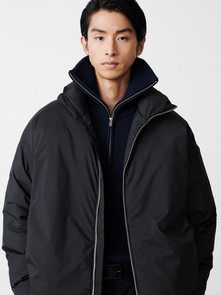 LOFT DOWN JACKET IN BLACK