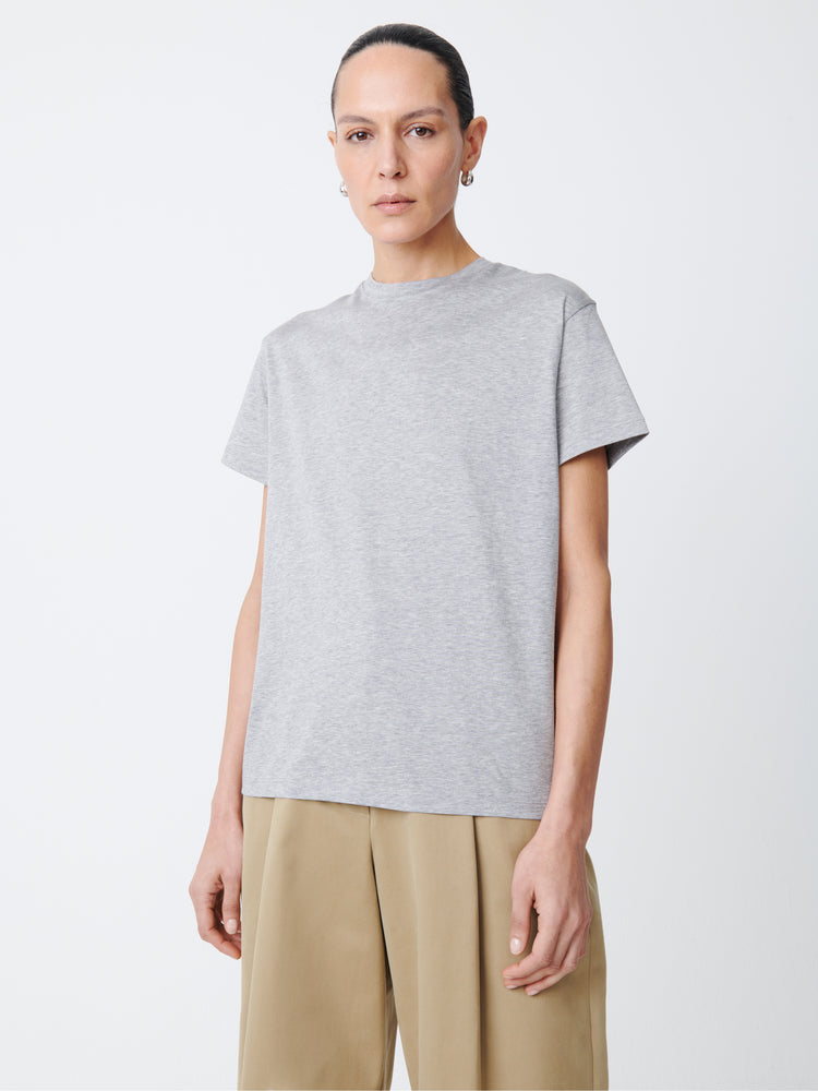 MARINE T-SHIRT IN GREY MARL