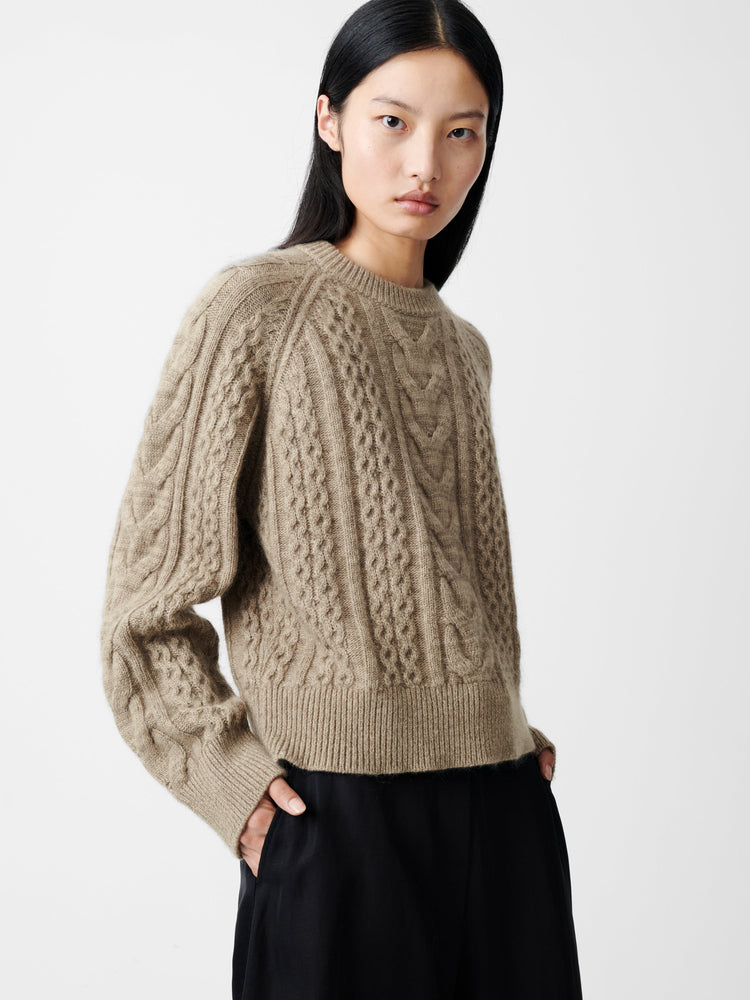 MOLVE KNIT IN OATMEAL