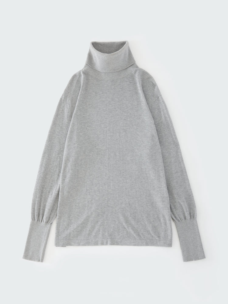 NILO KNIT IN LIGHT GREY MARL