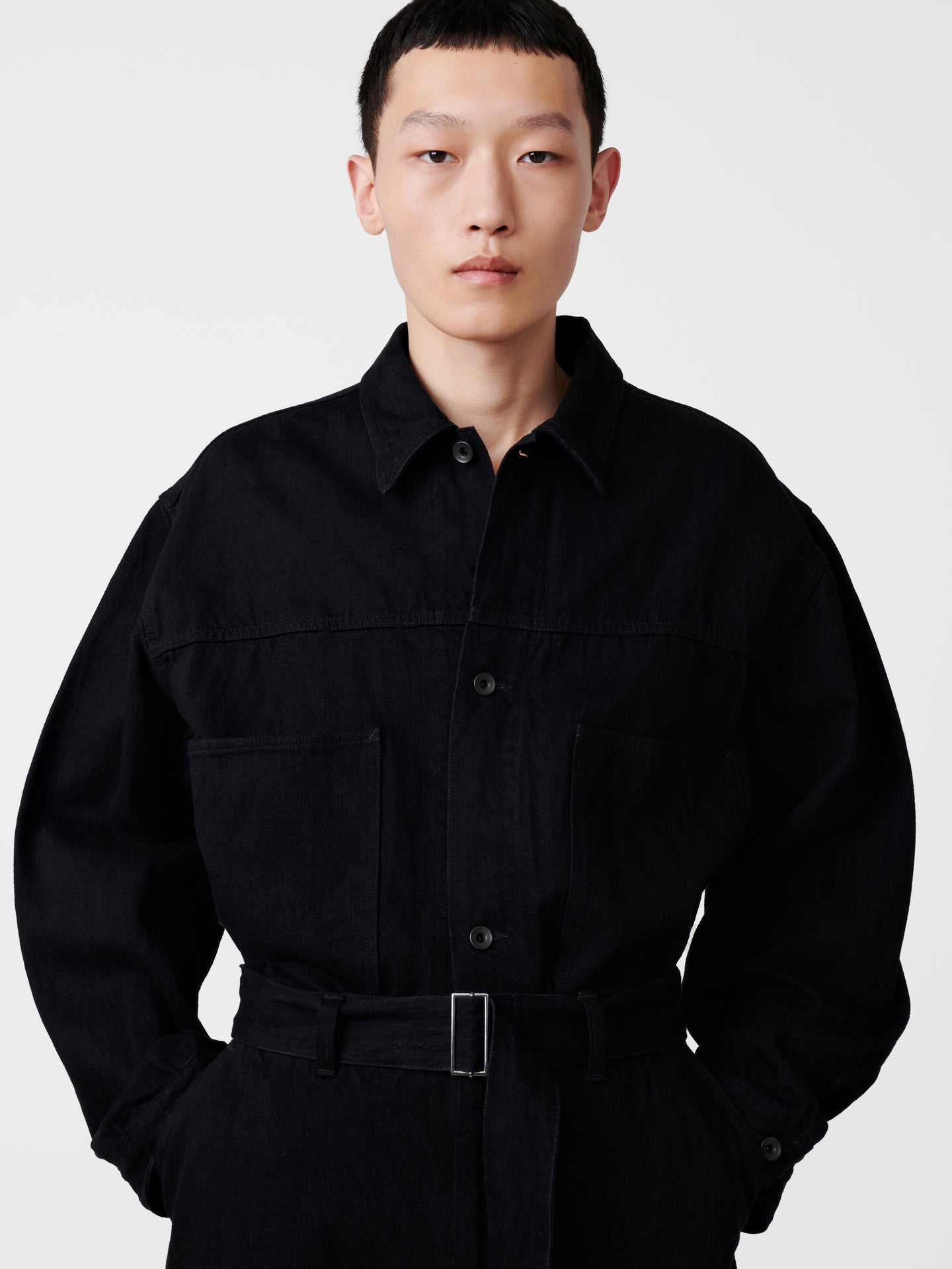 NYLE DENIM JACKET IN BLACK