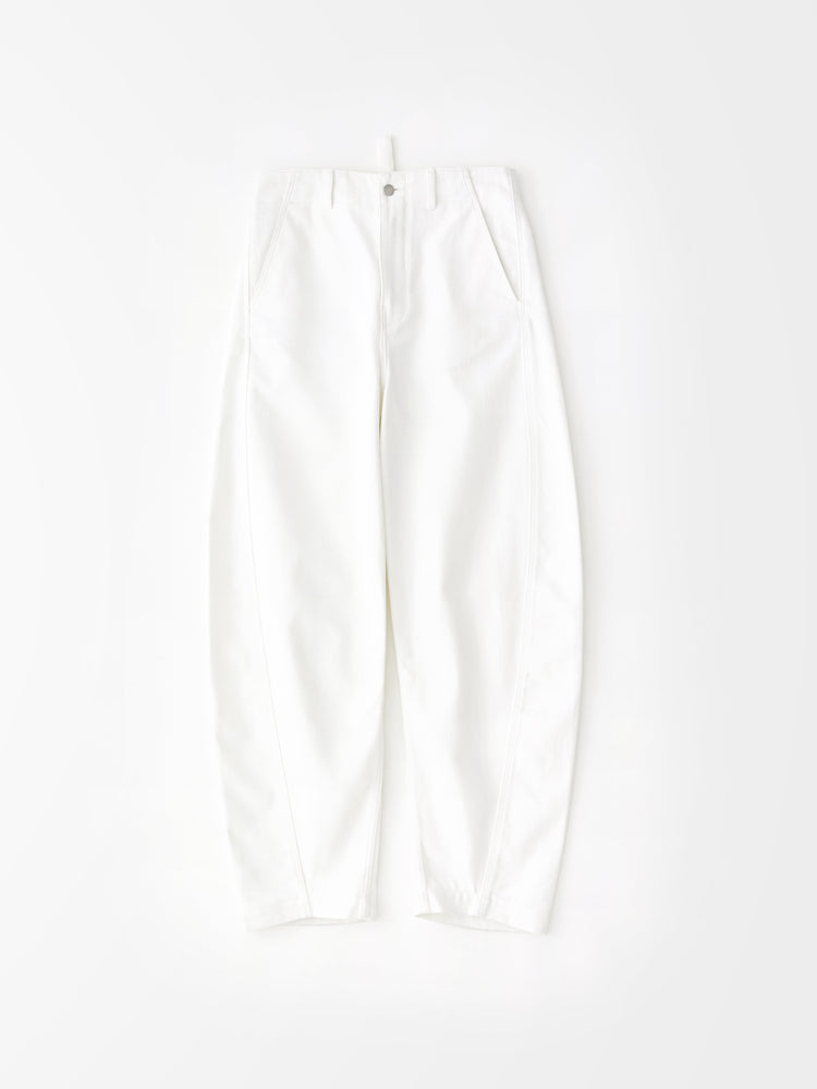 AKERMAN DENIM PANT IN OPTIC WHITE