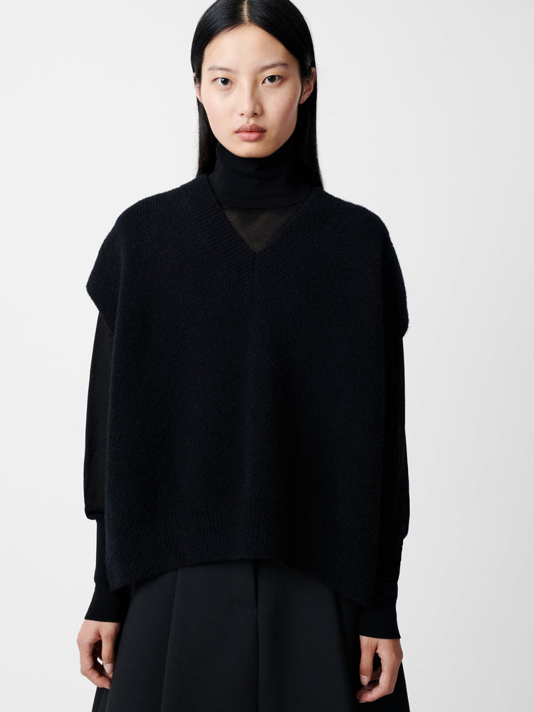 [Pre Oder]POROS KNIT IN BLACK