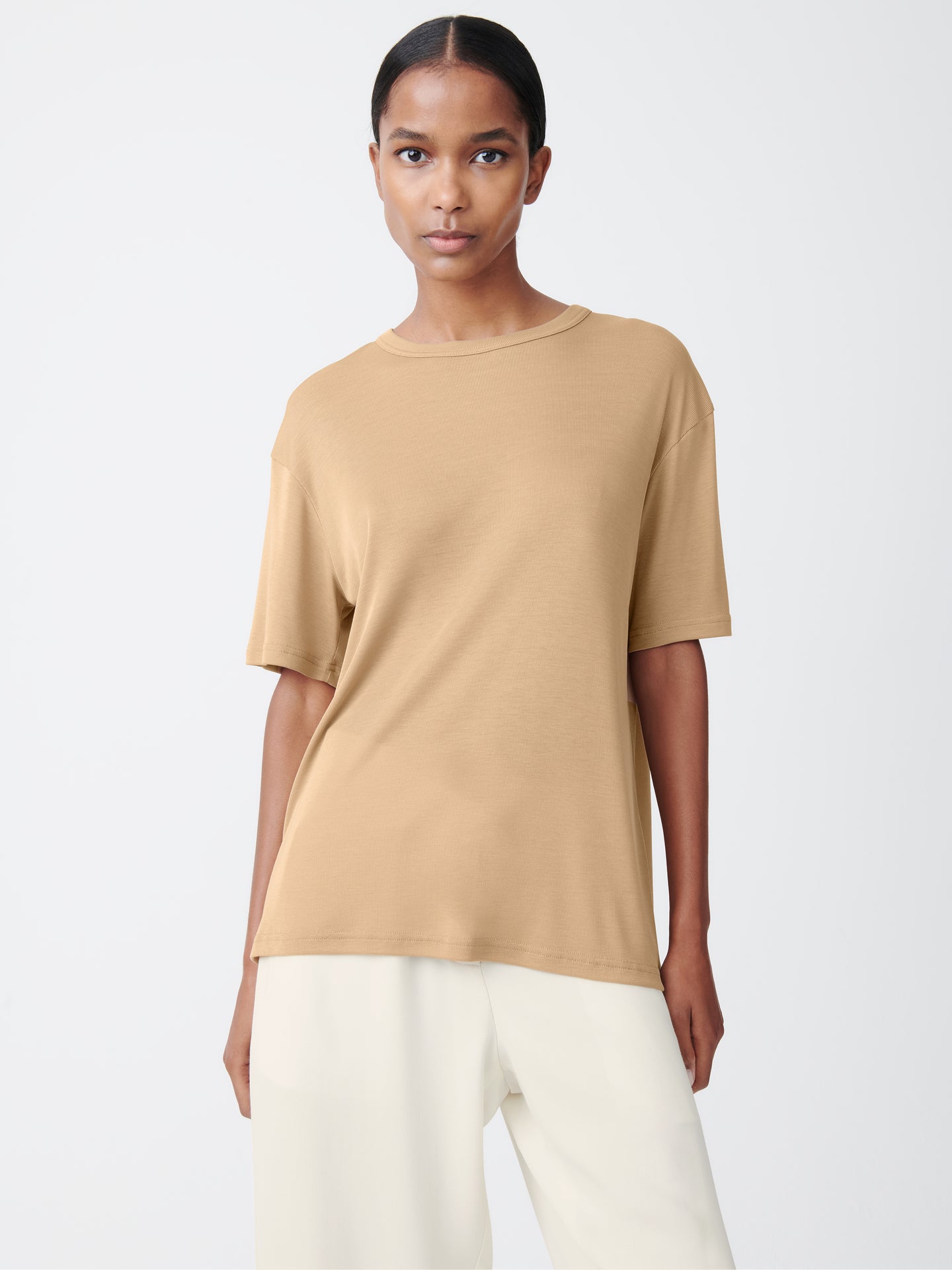 ROND T-SHIRT IN SAND