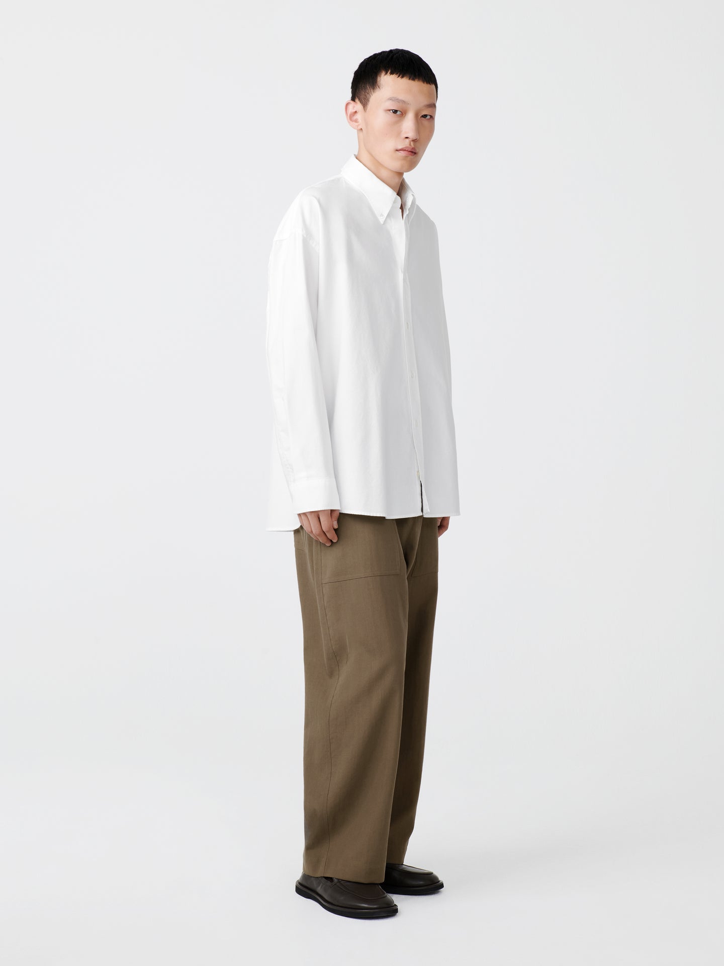 RUSKIN SHIRT IN WHITE