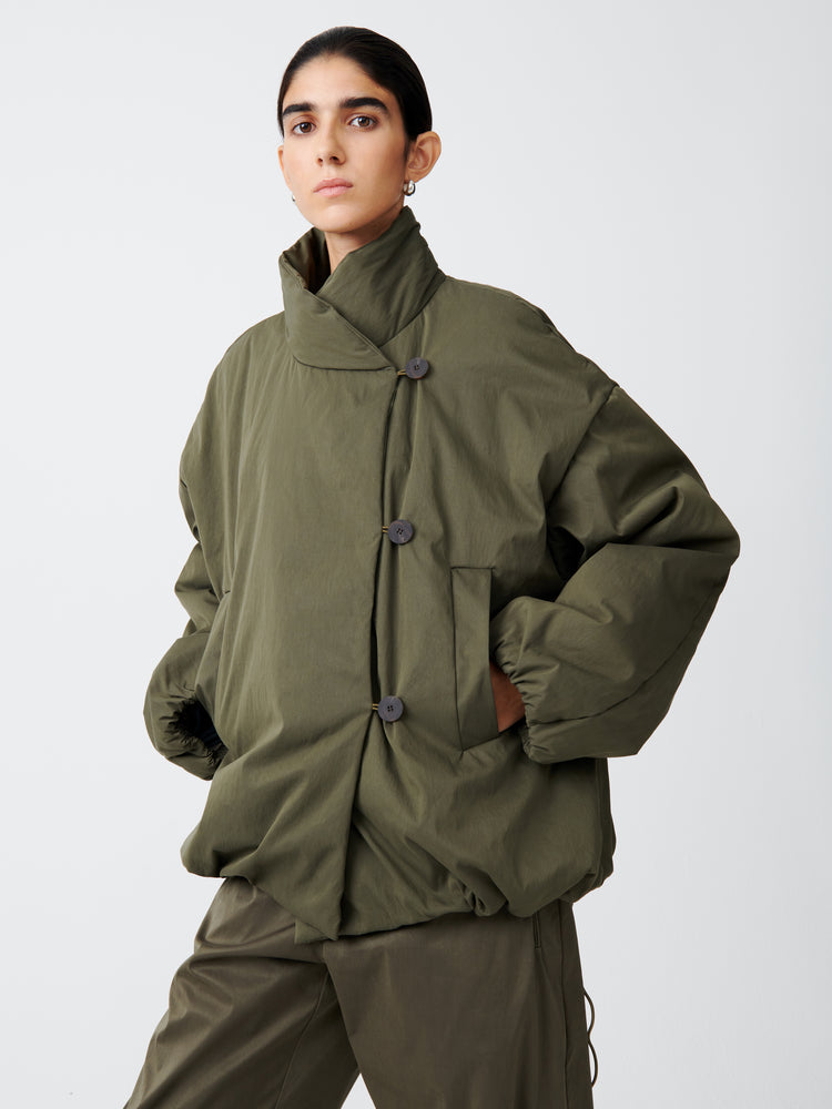 VANER JACKET IN ARMY GREEN