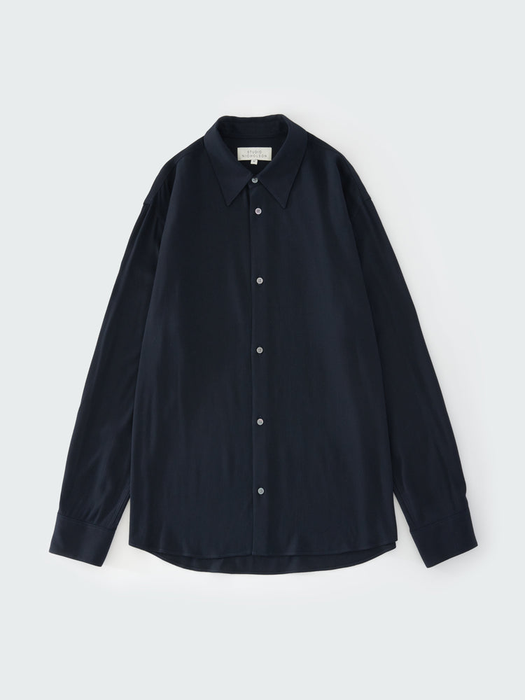 VIEW SHIRT IN DARKEST NAVY