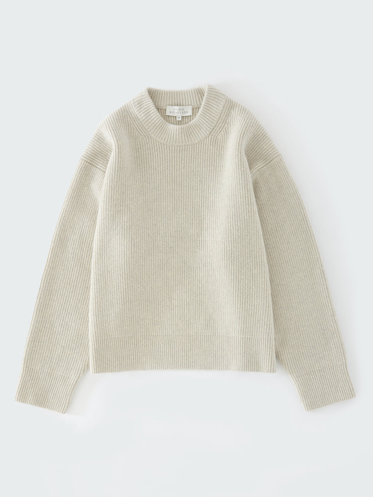 VOE KNIT IN NATURAL