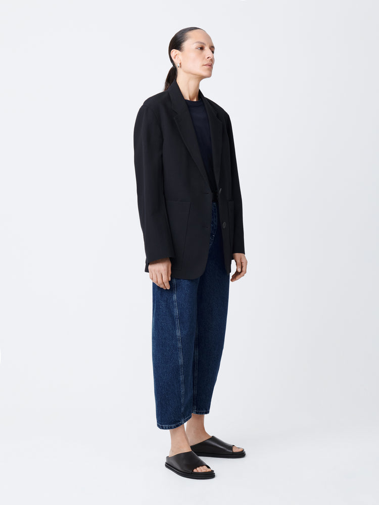 CONDE DRY COTTON JACKET IN BLACK