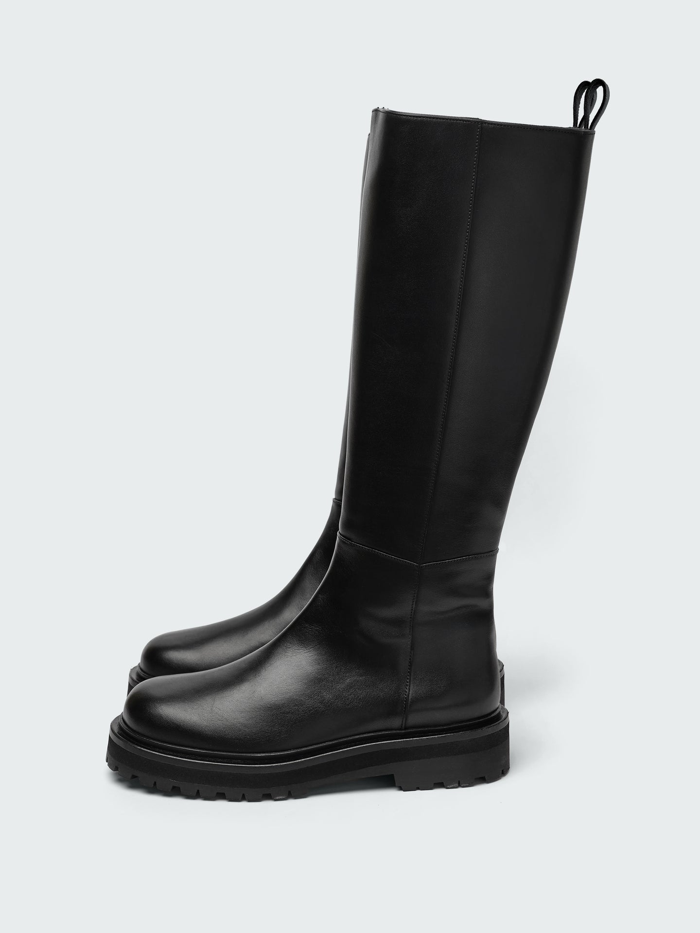 WOMEN'S SEMOTAN LEATHER BOOT IN BLACK